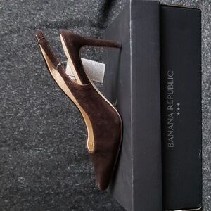 Banana Republic Heels 7.5 Brown